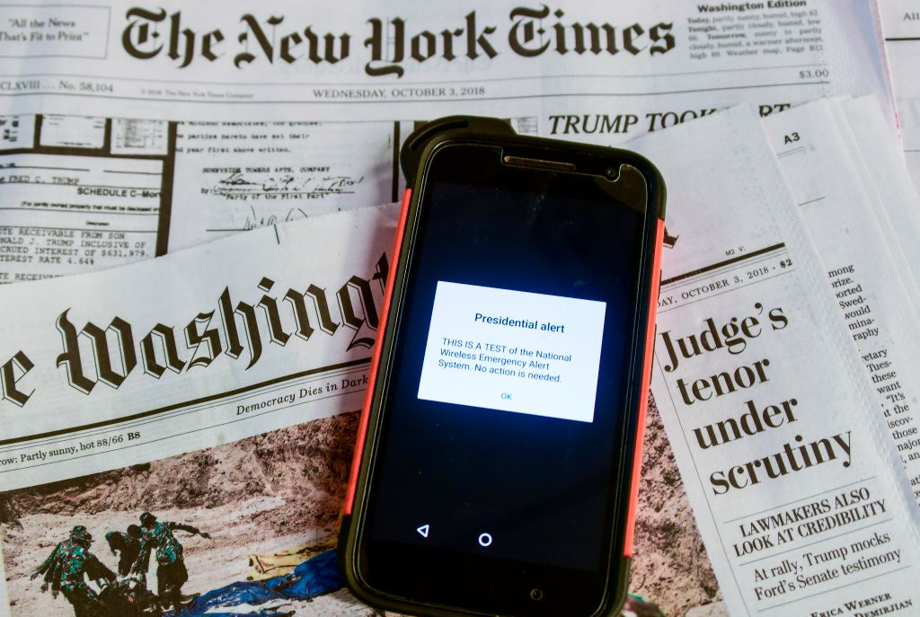 presidential alerts