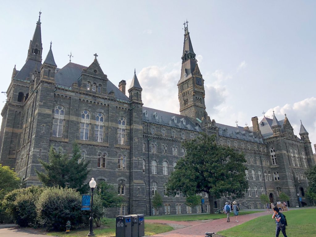 Georgetown University's Healy Hall