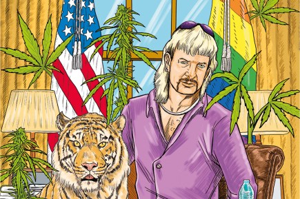 joe exotic OE EXOTIC BY GONZALO LANZILOTTA. PLASTIBOY AND EL PLANTEO