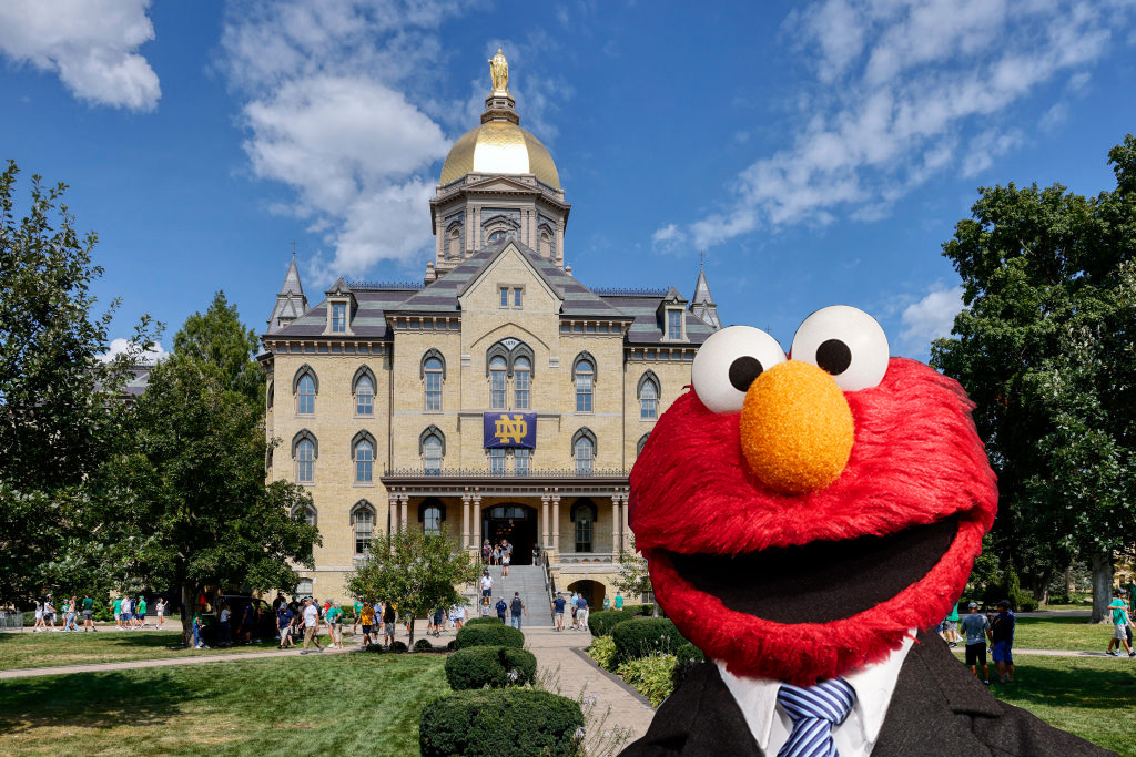 sesame street notre dame university