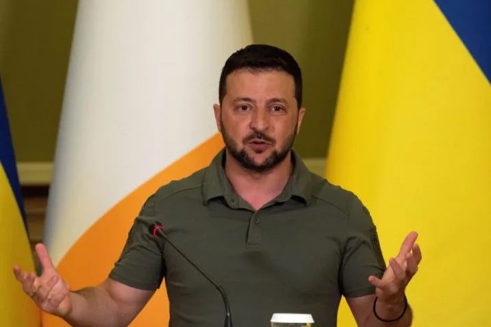 Volodymyr Zelensky, president of Ukraine