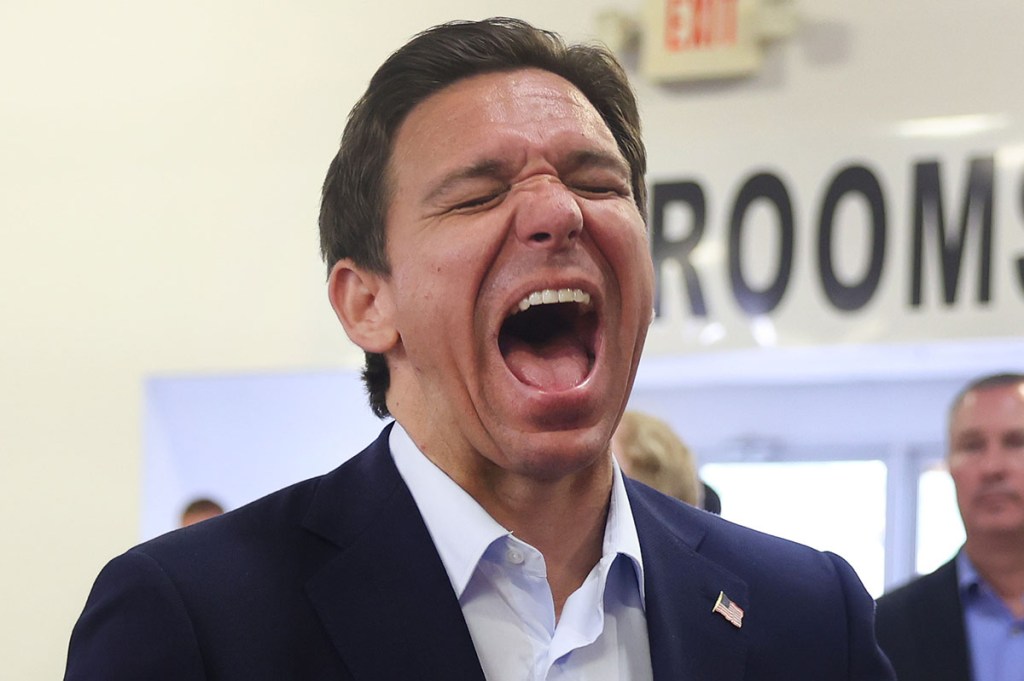 ron desantis never back down