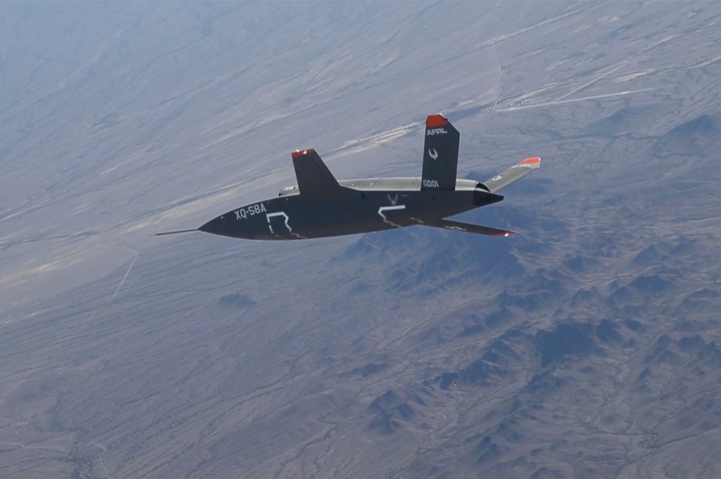 The Kratos XQ-58 Valkyrie ai drones