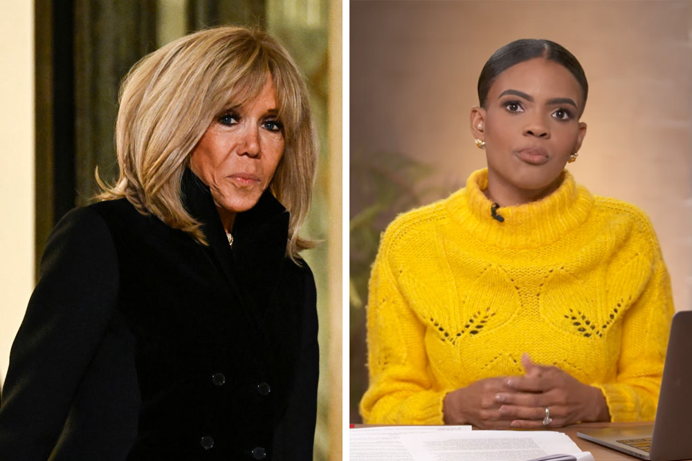 brigitte macron candace owens